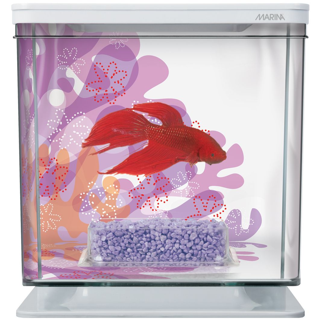 4 Stück Betta Fisch Bett – Doppellagige Aquarium-Blatt-Dekoration, 10,9x4,8 Cm