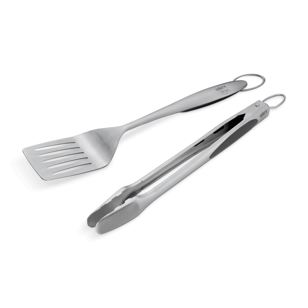 DELUXE TOOL SET TONGS SPATULA