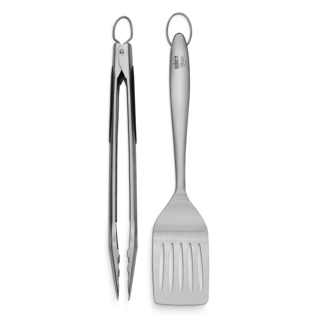 DELUXE TOOL SET TONGS SPATULA