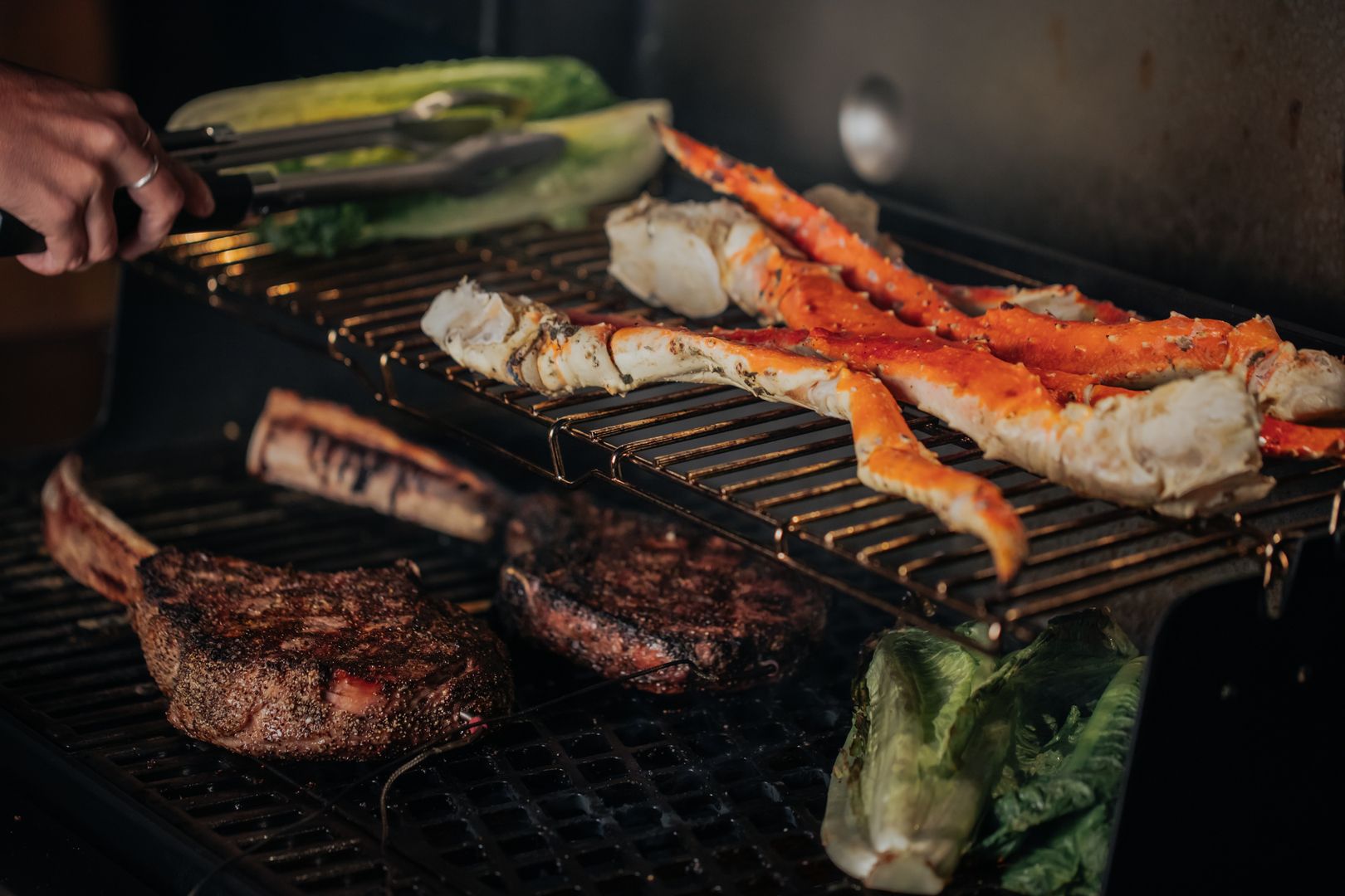 WEBER CRAFTED DUAL SIDED SEAR GRATE