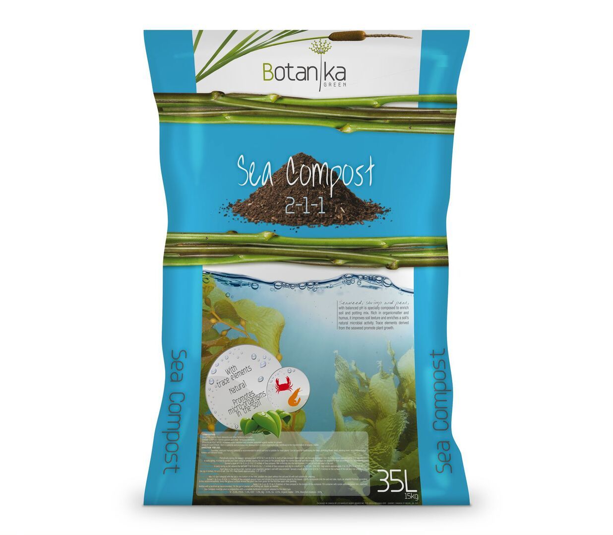 SEA COMPOST SHRIMP / SEAWEED BOTANIKA 35L 211