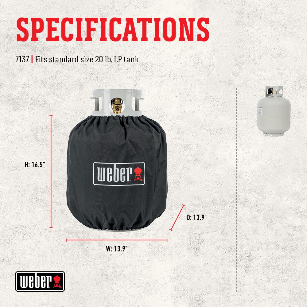 Housse GAESHOW Pour Bouteille De Gaz Propane 11 Kg - Tissu Oxford 600D étanche Et Résistant (33 X 66 Cm)