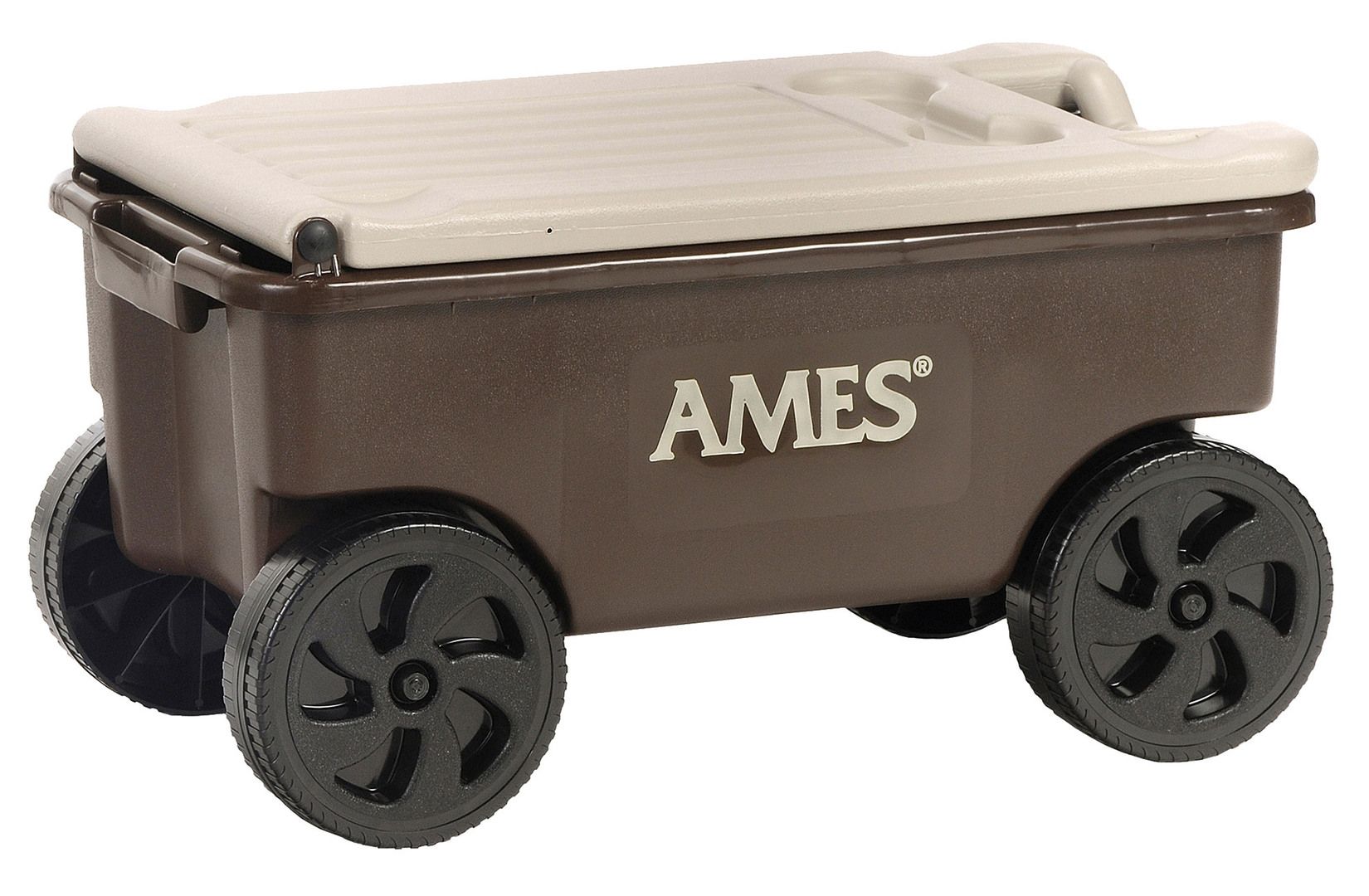 PLANTER'S CART, POLY, 4 WHEELS OF 7, LAWN BUDDY, AMES