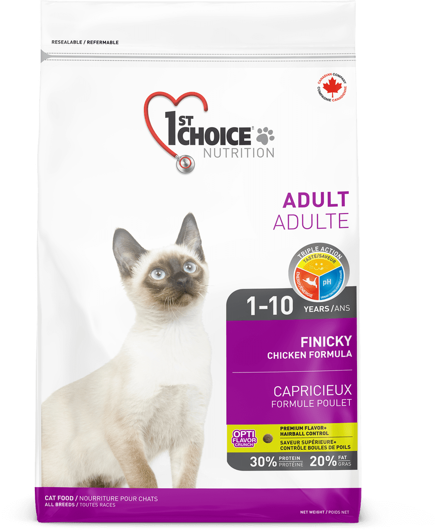 CAT FOOD ADULT FINICKY CHICKEN 5,44KG