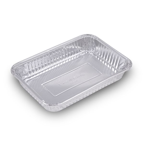 FOIL DRIP PAN 7.5 x 5IN 10 PACK ALUMINUM